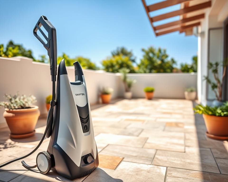 Welke hogedrukreiniger is geschikt voor je terras?