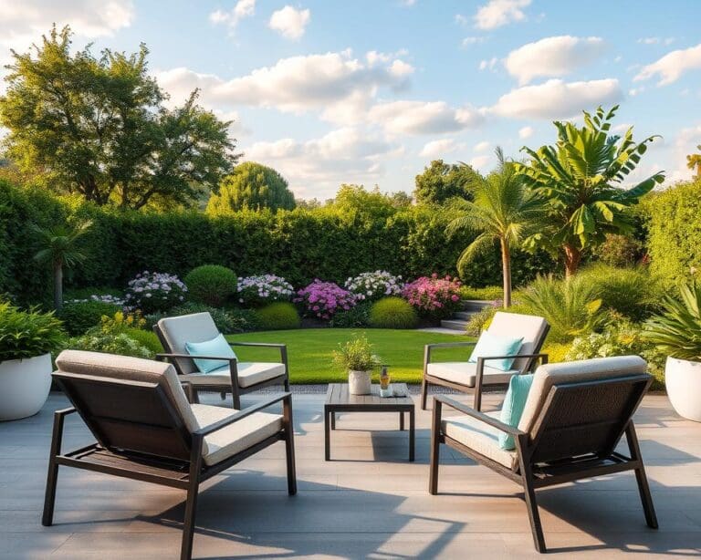 Welke tuinmeubelen zijn onderhoudsarm?