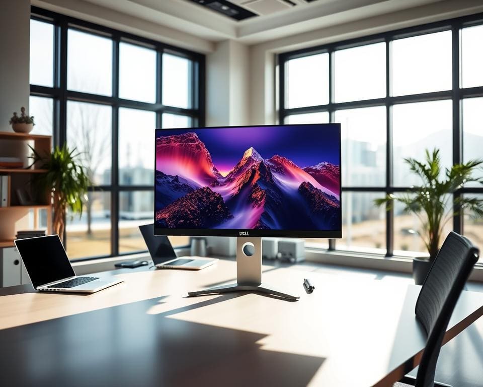 Is een Dell UltraSharp monitor geschikt voor kantoor?