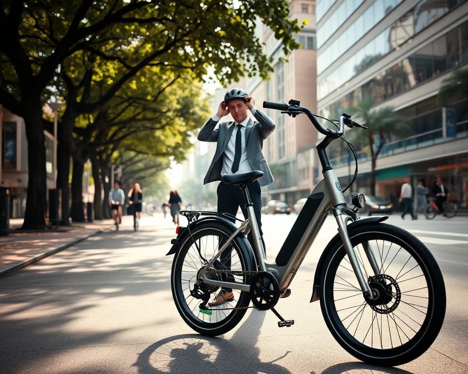 Is een elektrische Cortina fiets geschikt voor woon-werkverkeer?