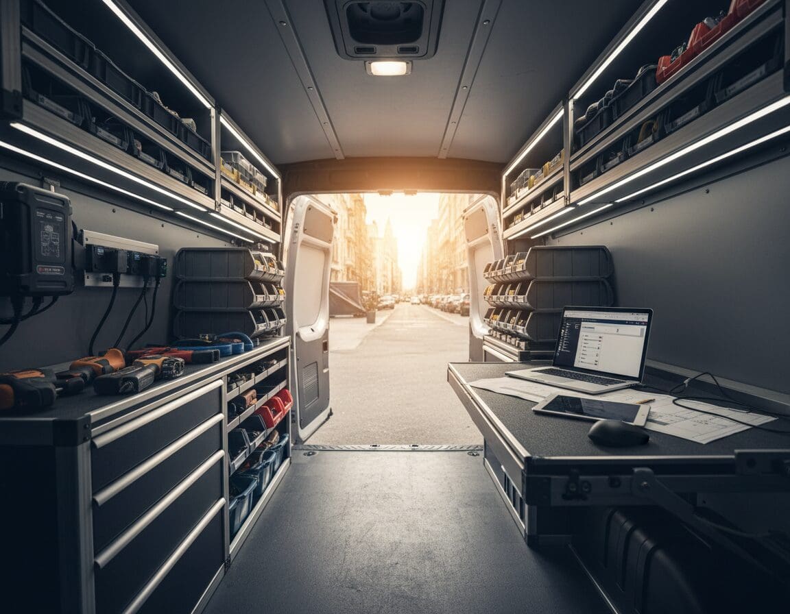 oplossingen voor bedrijfswageninrichting