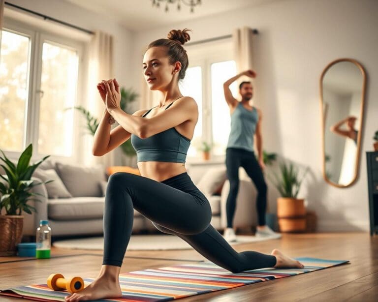 Hoe start je met een fitness routine thuis?