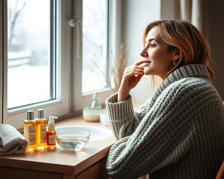 Hoe verzorg je een droge huid in de winter?