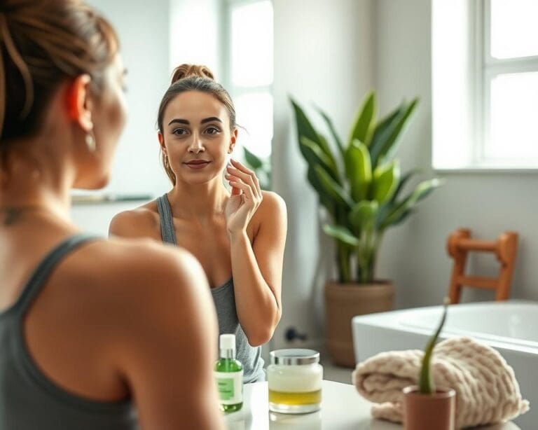 Hoe verzorg je je huid na het sporten?