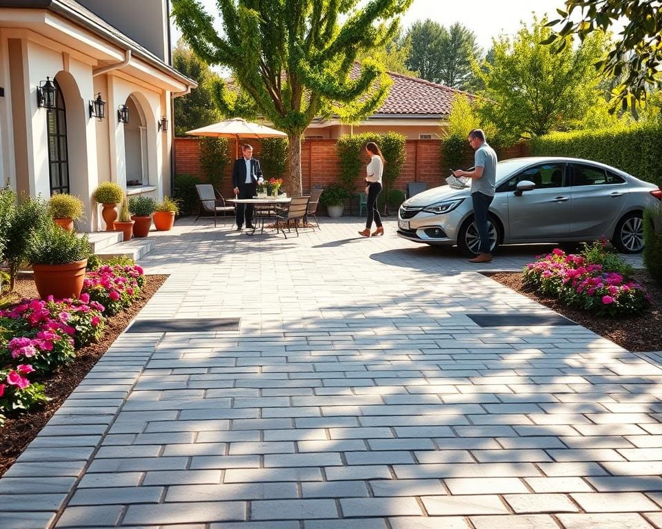 oprit veilig inrichten