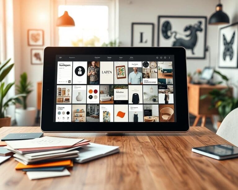 digitale moodboards