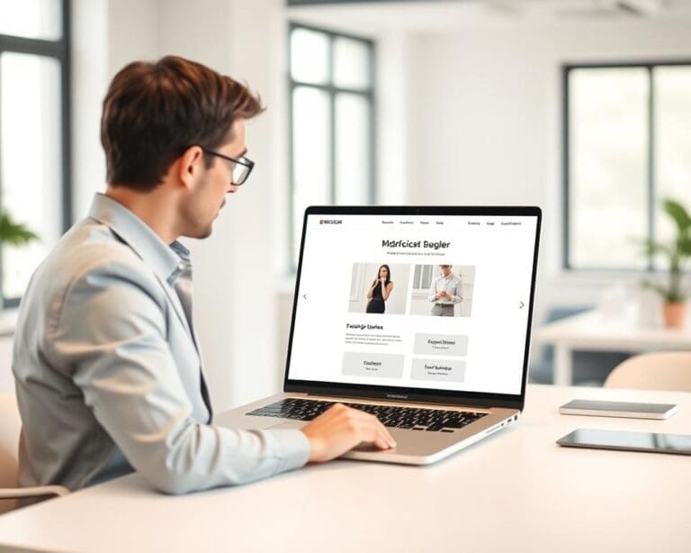 minimalistisch webdesign
