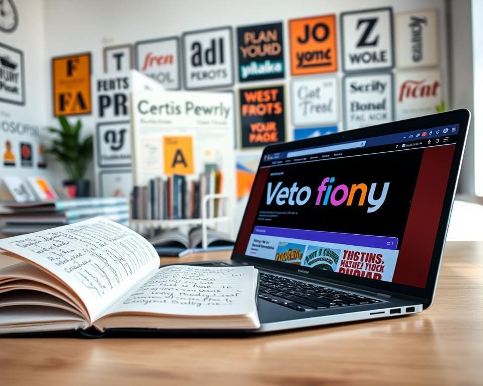 typografie webdesign